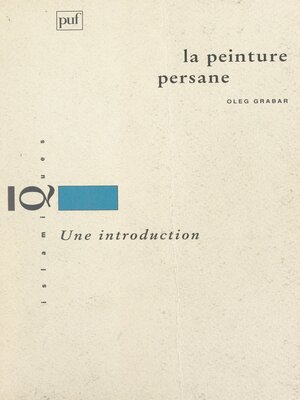 cover image of La peinture persane